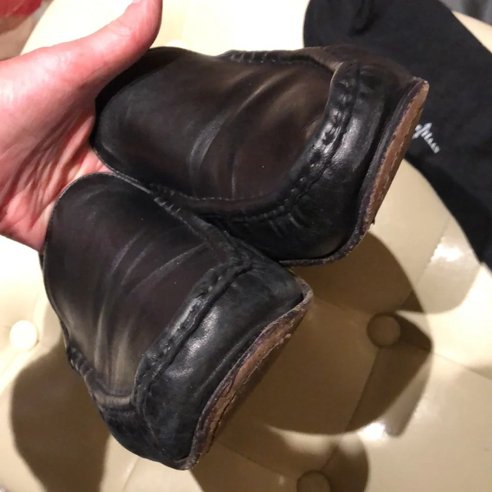 Cole Haan genuine leather black loafers slip on
